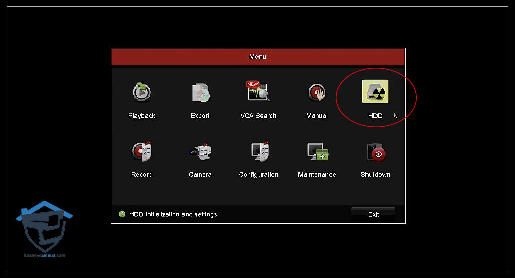 حذف فیلم از دوربین مداربسته