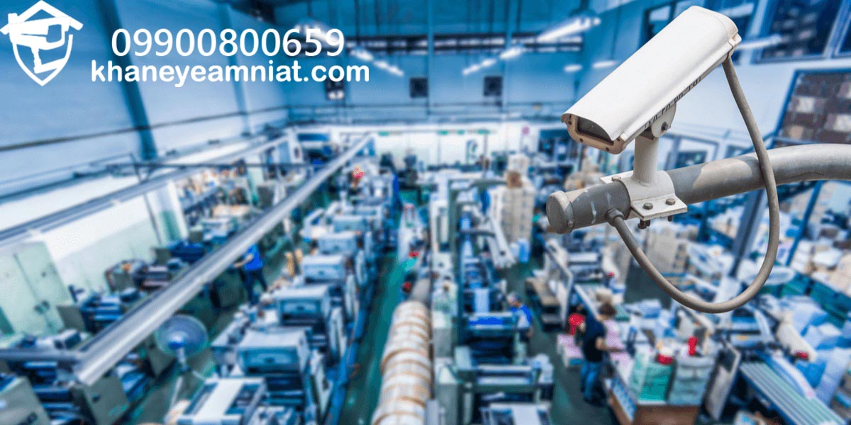 دوربین مداربسته برای شرکت‌های تولیدی