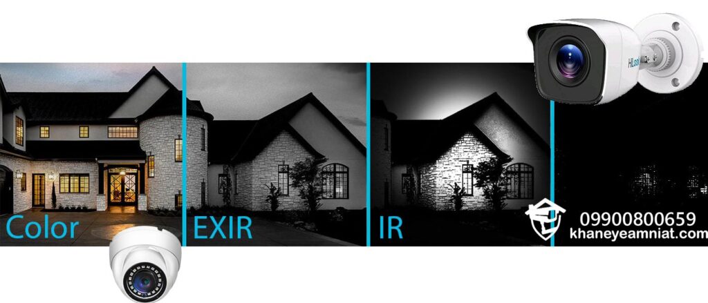 دوربین مداربسته دید در شب رنگی