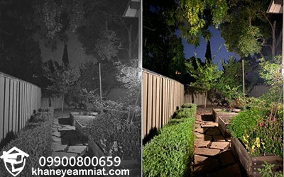دوربین مداربسته دید در شب رنگی