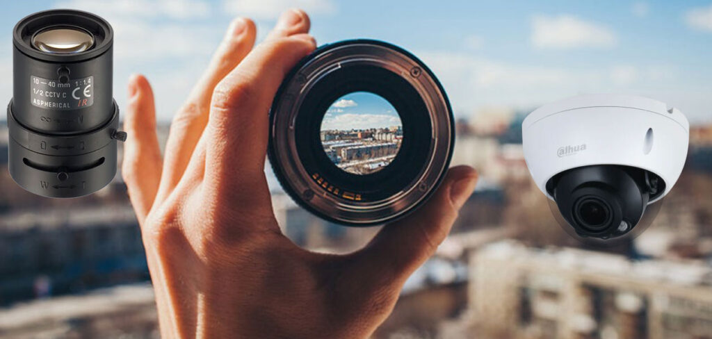 لنز واید دوربین مداربسته