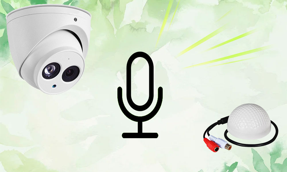 دوربین مداربسته با میکروفون دوطرفه