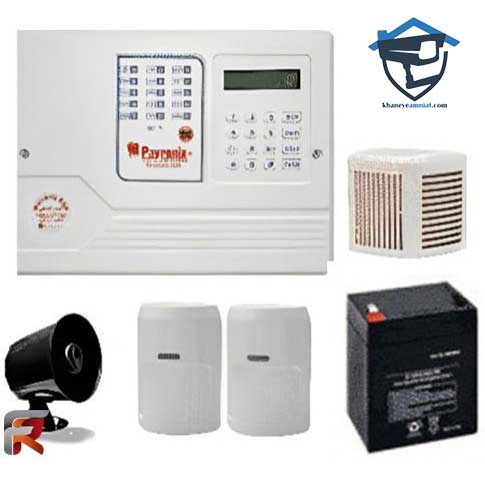 پکیج امنیتی ترکیبی دوربین مداربسته و دزدگیر