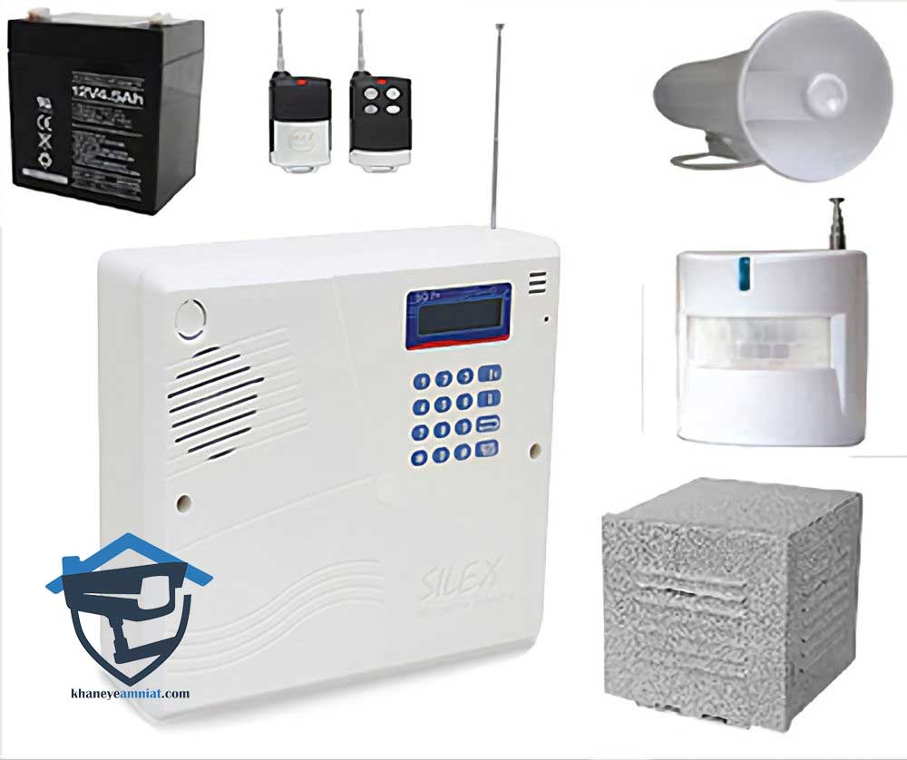 پکیج امنیتی ترکیبی دوربین مداربسته و دزدگیر