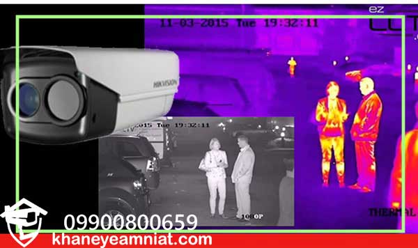  دوربین مداربسته صنعتی حرارت سنج