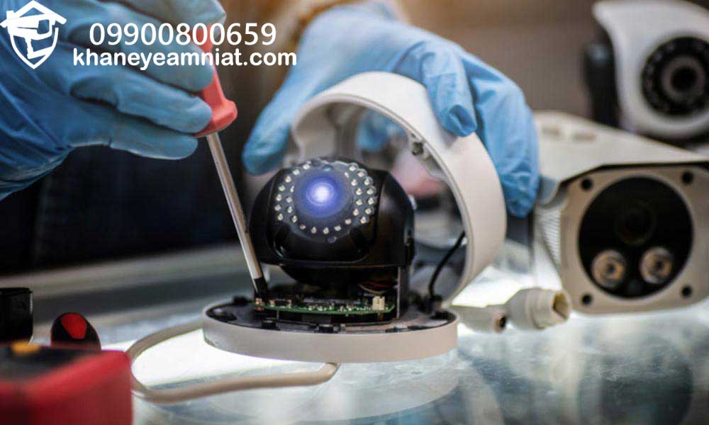 تعمیر دوربین مداربسته در محل