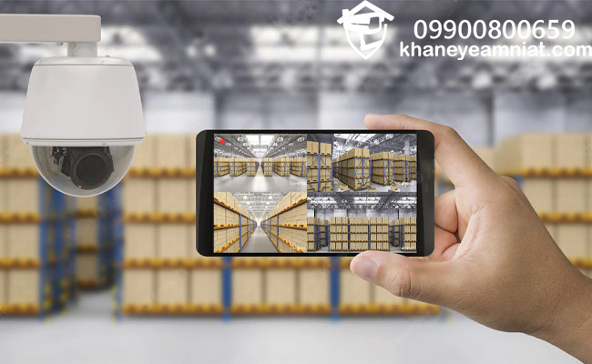 دوربین مداربسته قابل حمل با اپلیکیشن کنترل