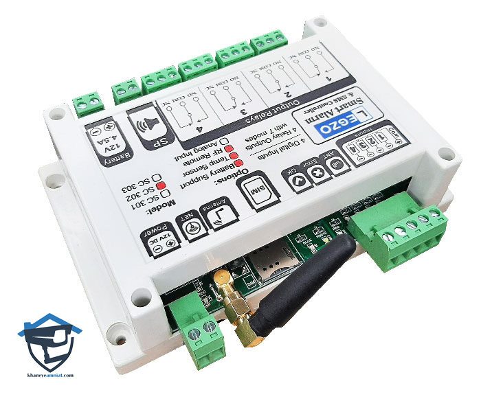 دزدگیر با قابلیت کنترل لوازم برقی
