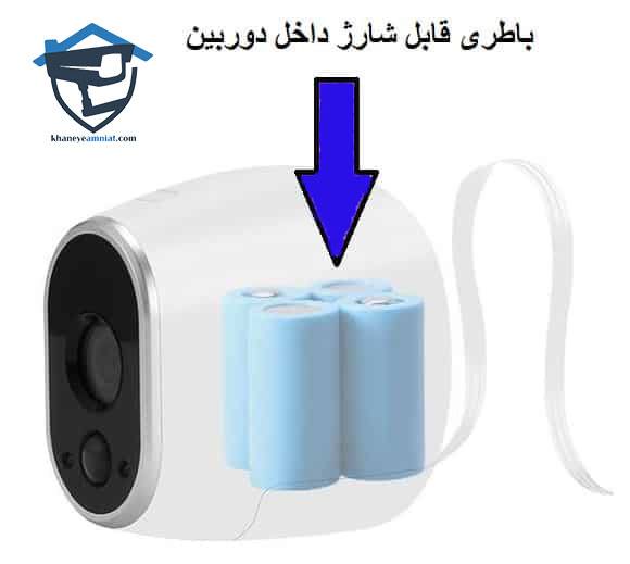 دوربین بی‌سیم باتری‌دار