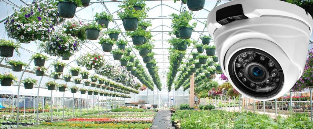 دوربین مداربسته مزارع و گلخانه