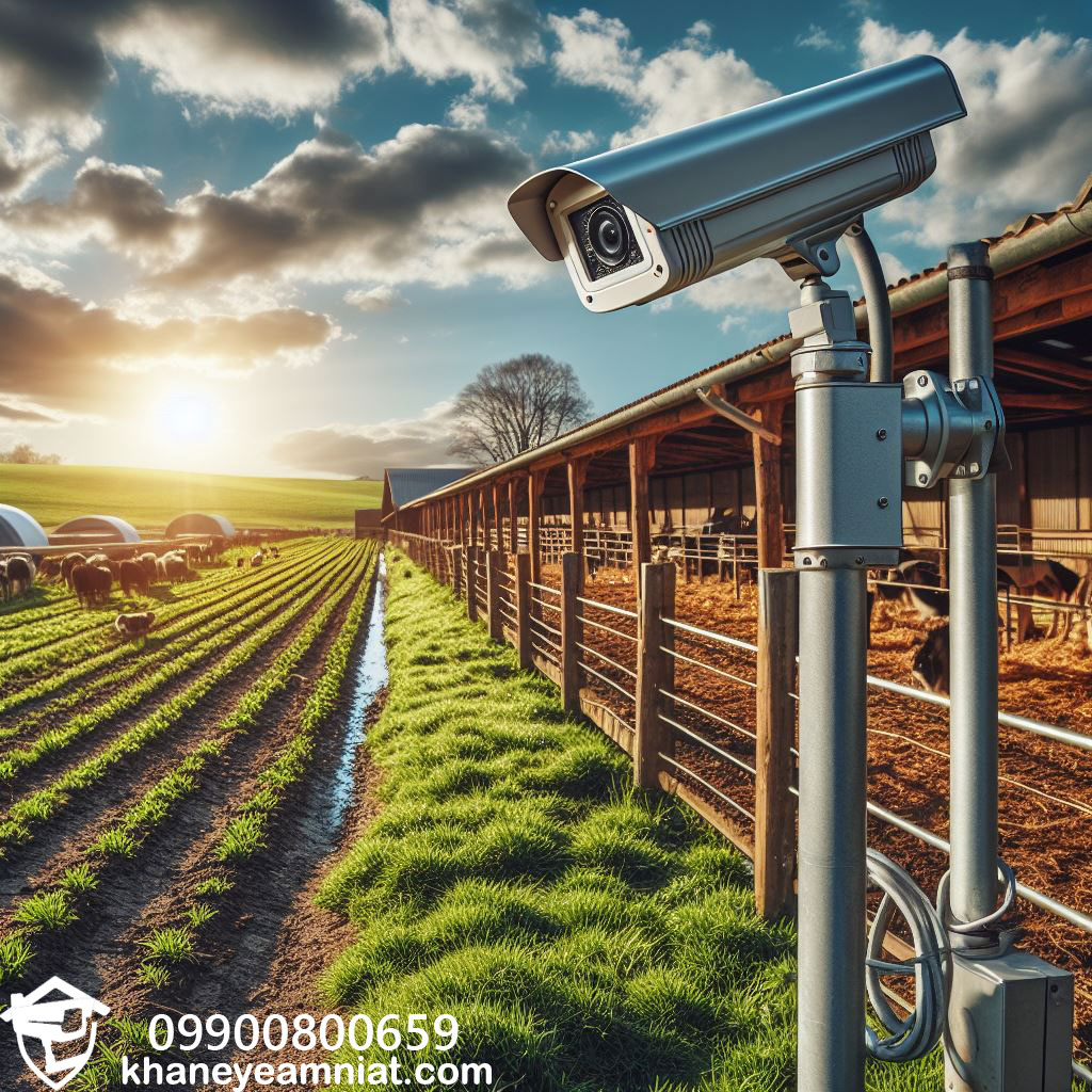 دوربین مداربسته مزارع و گلخانه