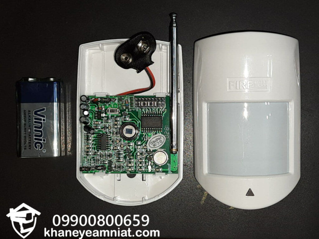 آموزش تنظیم حساسیت چشمی دزدگیر