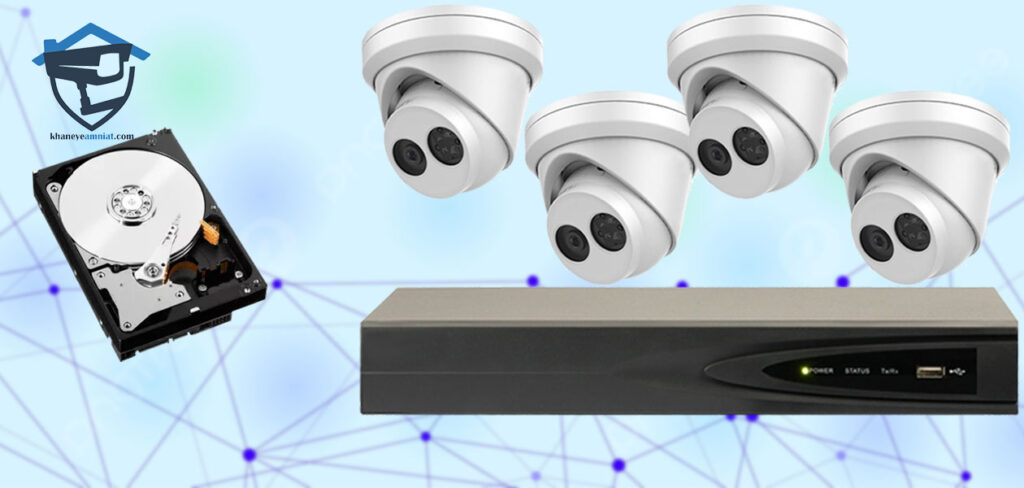 افزایش هارد دوربین مداربسته در DVR