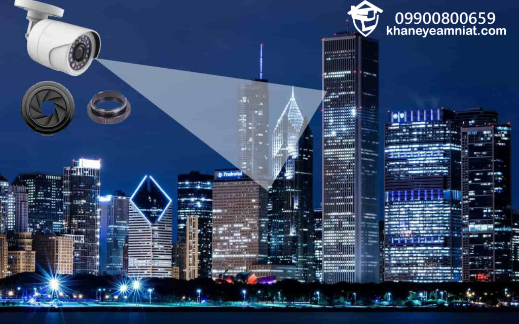 کالیبراسیون لنز دوربین مداربسته در نور کم